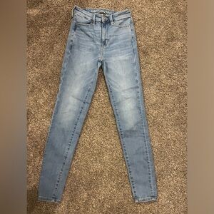 american eagle super hi-rise jeggings